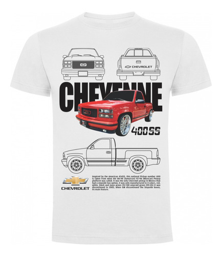 Polera Unisex Para Niños - Cheyenne - Chevrolet