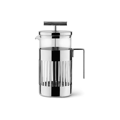 Cafetera Italiana Alessi 9094/8, Acero Inoxidable.