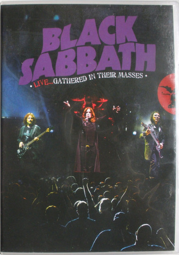 Dvd Cd Black Sabbath  Live Gathered In Their Masses  Booklet