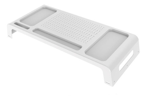 Suporte Para Monitor E Notebook Prime Waleu Maxcril Branco