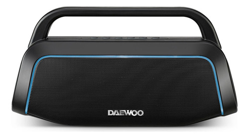 Bocina Bluetooth Recargable Radio Fm 10mts Dw-806 Daewoo Color Negro
