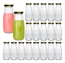 Comprar Botellas De Vidrio Qappda Botellas De Leche De Vidrio Transp