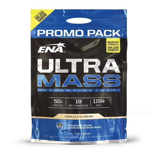 Ultra Mass Big Size (3 Kg) Ena Sport - Ganador D/peso