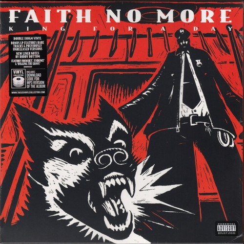 Faith No Moreking For A Day Fool For A Lifetime Vinilo