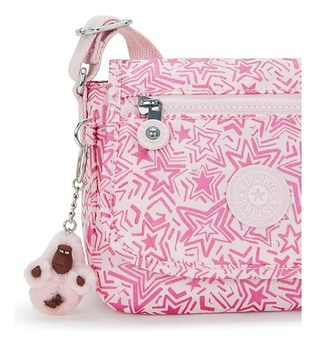 Cartera Morral Kipling Modelo Sabian U Prt Original (usa)