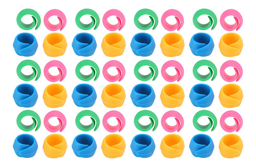 48 Bobinas De Hilo De Silicona Saver Huggers Bobbin Holder O