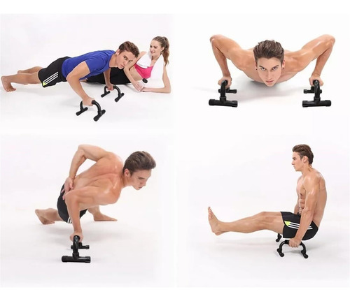 Barra Soporte Para Lagartijas, Push Up Bars Con Agarre Espum