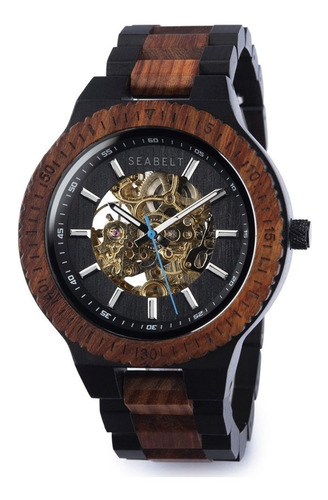 Reloj Jaguar Dorado De Seabelt