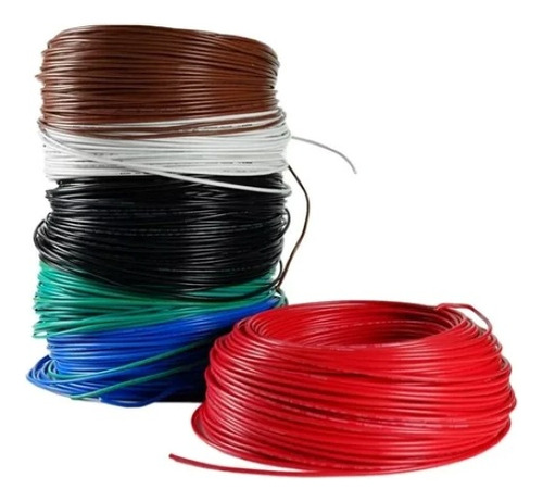 Alambre Cobre Cable Flexible 10awg Rollo 100mt Ambato A 70