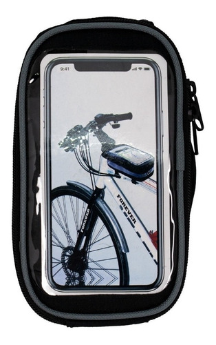 Bolso Owen Alforja Para Bicicleta Reforzado Porta Celular 