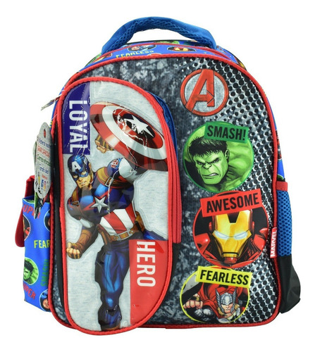 Mochila Avengers Loyal Hero Kinder 147185 Original Ruz