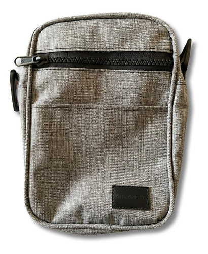 Imagen 4 de 6 de Bandolera Morral Bolso Viaje Mujer Hombre 2 Cierres Billeter