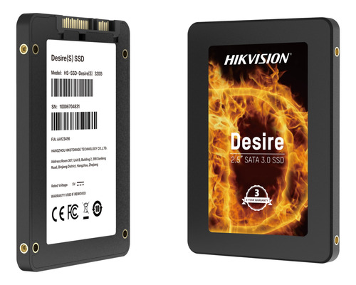  Disco Sólido Ssd Interno Hikvision Desire(s) 256g 240gb 