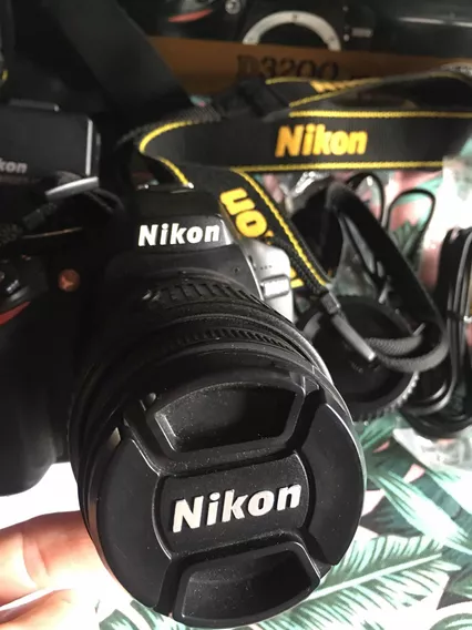 Cámara Nikon D3200 18-55 Vr Ii Kit Black