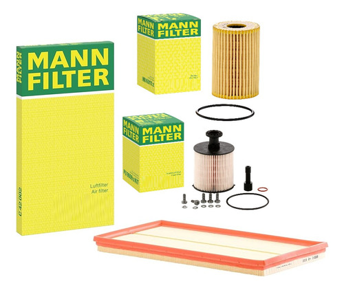 Kit Filtros Mercedes Vito 111 Cdi Mann Germany