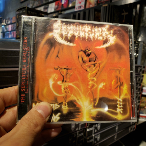Sepultura - Morbid Visions / Bestial Devastation Cd Arg 19 