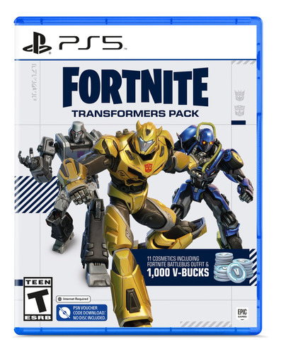 Videojuego Fortnite Transformers Pack Para Playstation 5