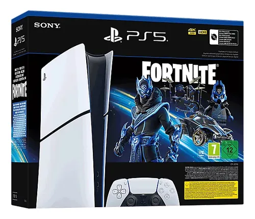 Consola Playstation Ps5 Digital Fortnite Cobalt Star 1tb Ssd