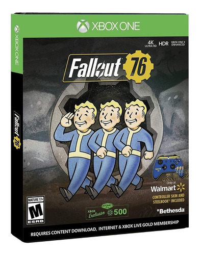 Fallout 76 Steelbook Xbox One Físico Nuevo