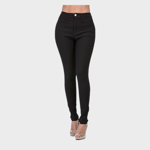 Pantalón Leggins Mujer Elasticados Calzas Tipo Jeans