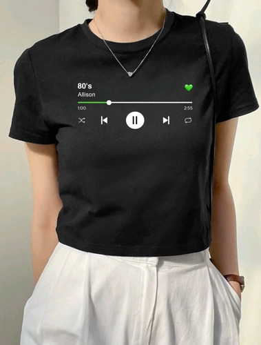 Playera Spotify Allison | 80's