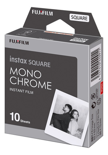 Película Fuji Instax Square Monochrome