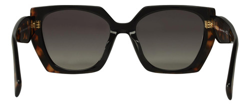 Prada Spr 15w 389-0a7 Rectangle Shape Carey Negro (Usado)