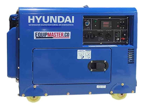 Planta Eléctrica Gd6500s Hyundai Cabinada 5.500watt Máximo