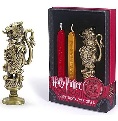 The Noble Collection Harry Potter - Sello De Cera Gryffindor