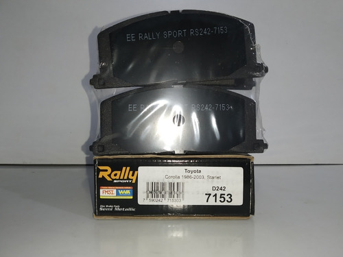 Pastilla De Freno Delant. Toyota Corolla 86/03