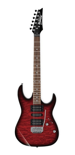 Guitarra Electrica Ibanez Grx70qa Gio Red Burst Serie Gio