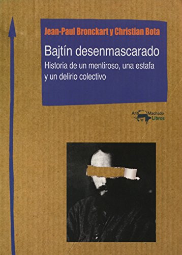 Libro Bajtín Desenmascarado De Bronckart Jean Paul Bota Chri