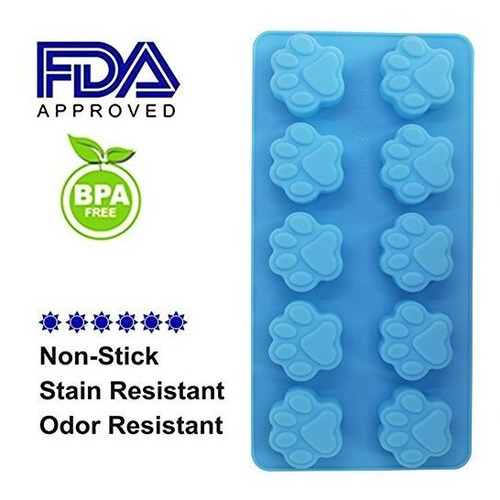 Dakuan Molde De Silicona Para Huellas De Huellas De Alimento