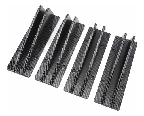 Difusor De Labios Para Parachoques Trasero, 4 Unidades, Aler
