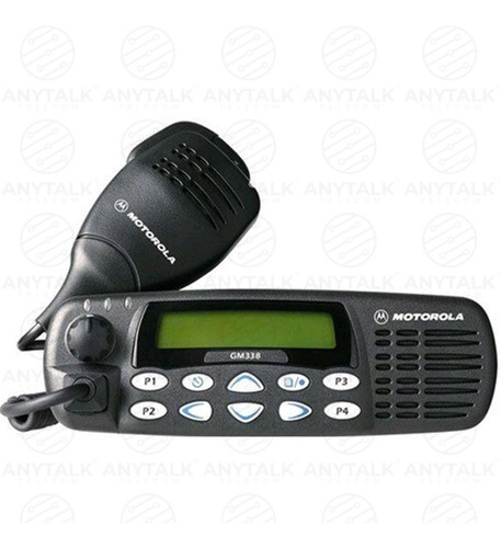 Radio Móvil Motorola Gm338 Uhf 403/470 Mhz 40w 128ch Pro7100