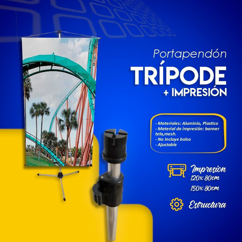 Portapendón Tripode