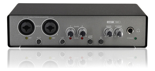 X Mezclador De Interfaz De Audio Mic/línea/xlr Plug Z