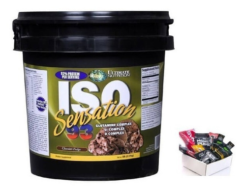 Iso Sensation 5lb Proteina Fresa Iso 100 Isopure +regalo