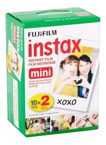 Papel Fujifilm Instax Mini Instant Film X 20 Unidades