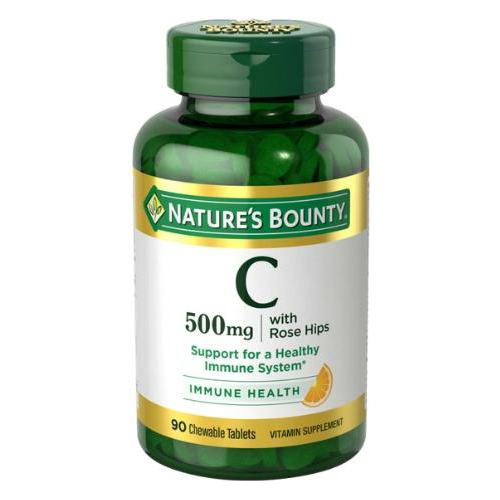 Vitamina C Natural Life 500 Masticable 90 Comprimidos