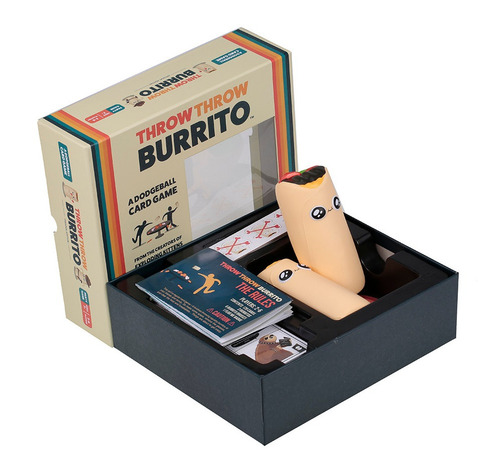 Throw Throw Burrito Dodgeball Juego De Cartas Para Fiesta Fa
