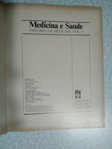 Livro Da Coleção: Medicina E Saúde - Volume 1 (Usado)