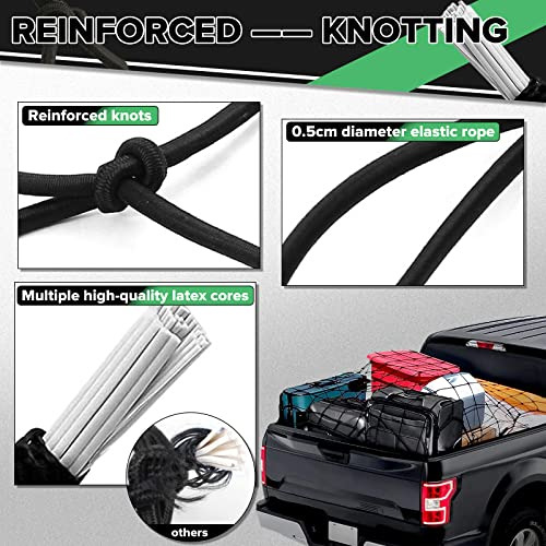 Red De Carga Elástica Camioneta, 4'x6', Organizador Un...