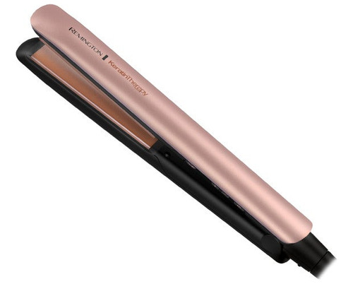 Plancha Alisadora Remington Keratin Therapy Rosado Y Negro