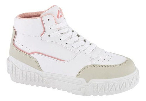 Sneaker Pr40656w Plantilla Acojinada Suave Andrea Blanco