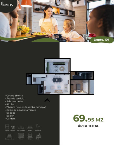 Departamento En Preventa, Portales Sur, Depto 101