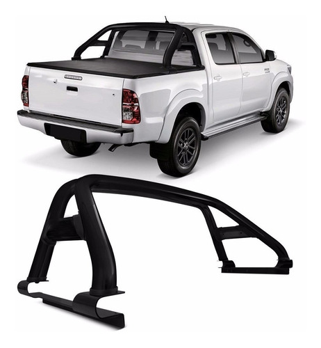 Barra Antivuelco O Roll Bar Negro Mitsubishi Sportero L200