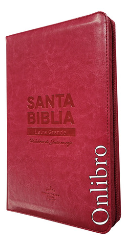 Biblia Letra Grande Con Cierre Reina Valera 1960 De Lujo 