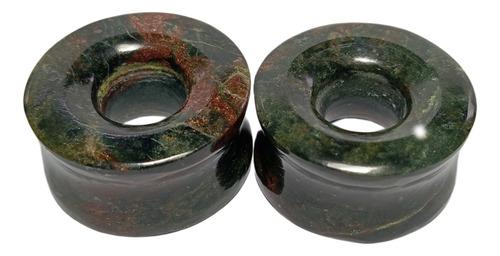 Expansores Jade Chipas 25 Mm Verde