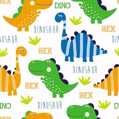 Papel Adesivo Contact Dinossauro Infantil 45cmx10mt Lavavel